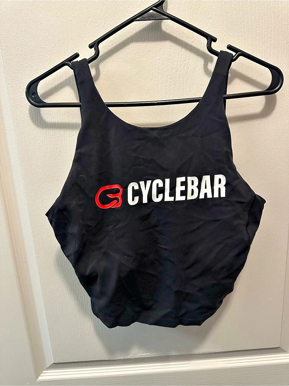 CycleBar Black Athletic Tank Top
